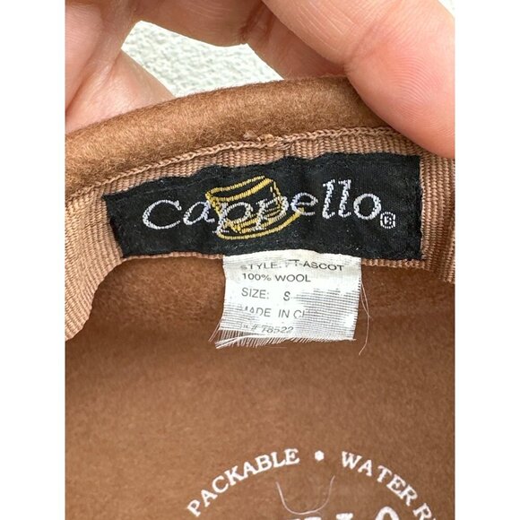 Capello x Kangol Kids Brown 100% Wool Irish Hat Size Small - Picture 7 of 9